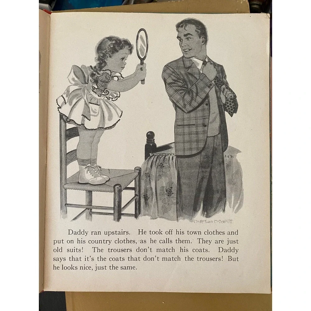 1946 To Market To Market Children Book, William Cash Illustrated Mary  McDermott